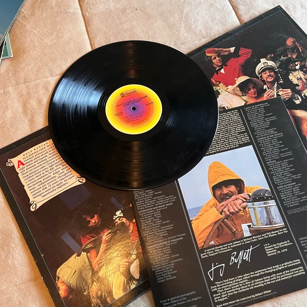 Jimmy Buffett Vinyl Record Collection - Picture 5 of 6